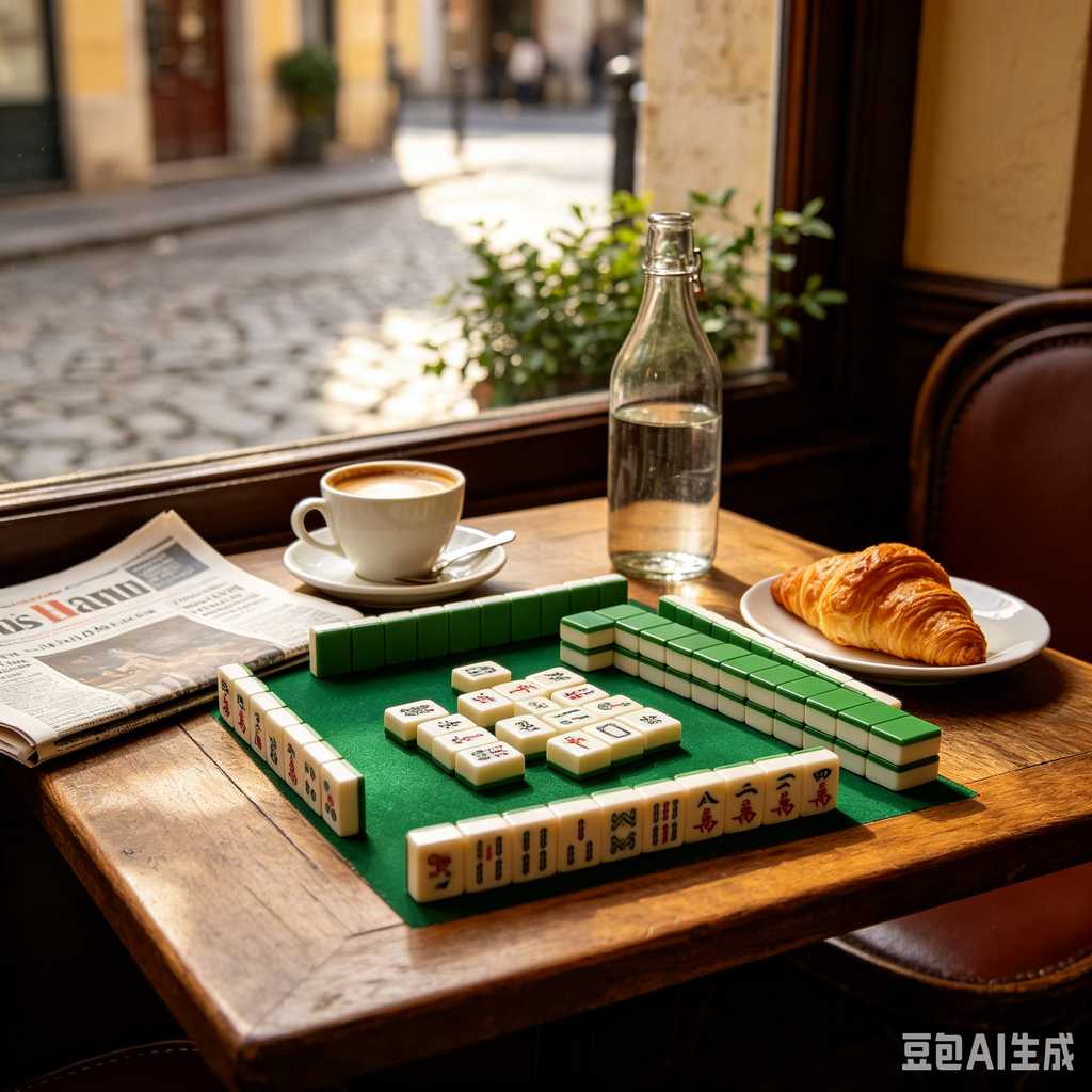 ivory look mahjong set